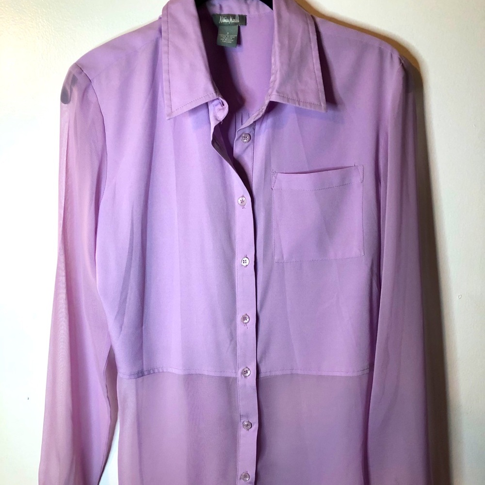 Neiman Marcus Tunic Blouse
